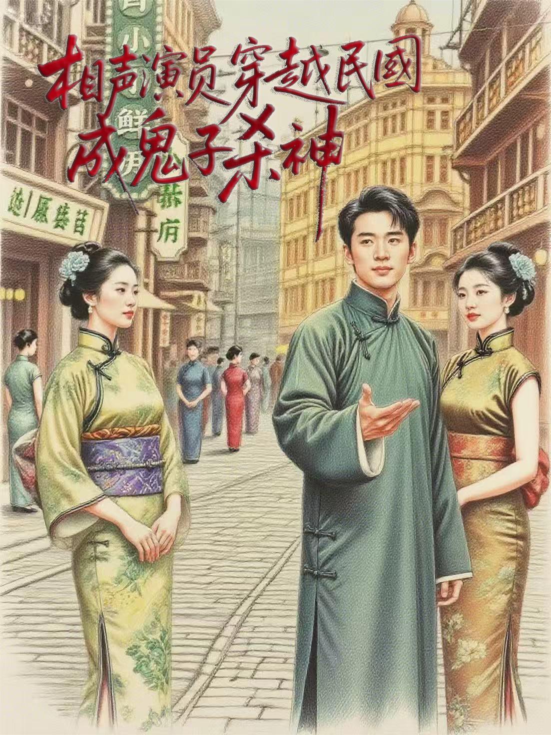 相聲演員穿越民國成鬼子殺神封面