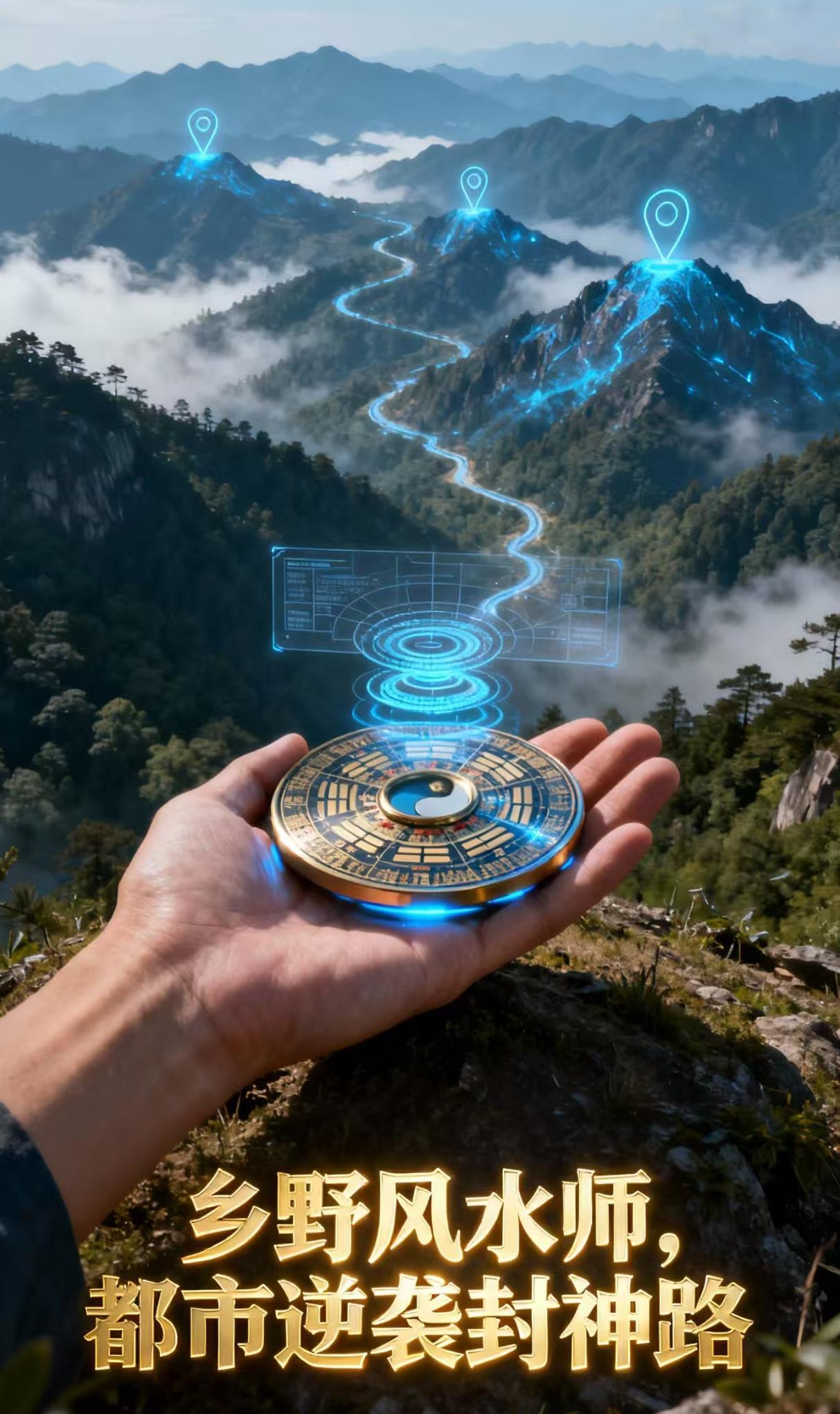 鄉(xiāng)野風(fēng)水師：都市逆襲封神路封面