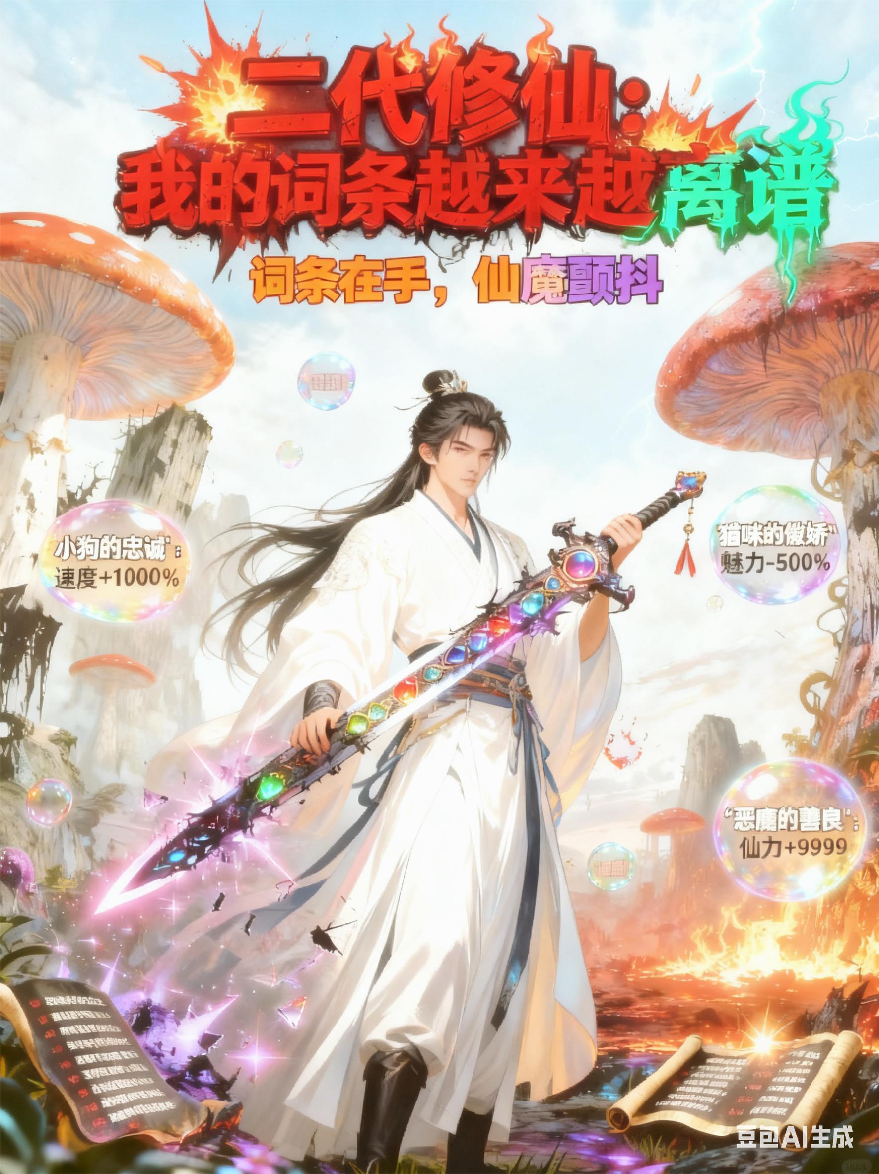 二代修仙：我的詞條越來越離譜封面