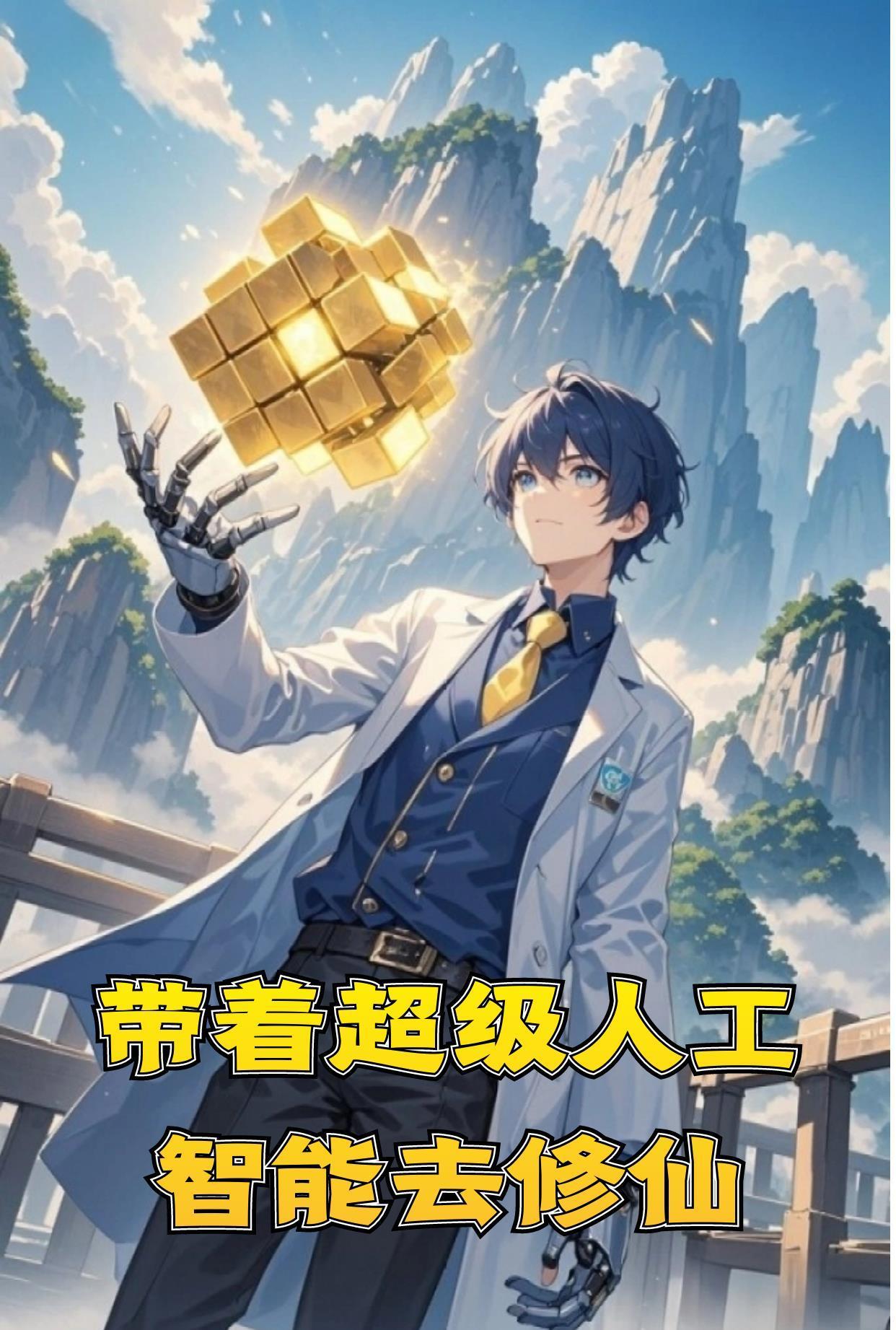 帶著超級(jí)人工智能去修仙封面