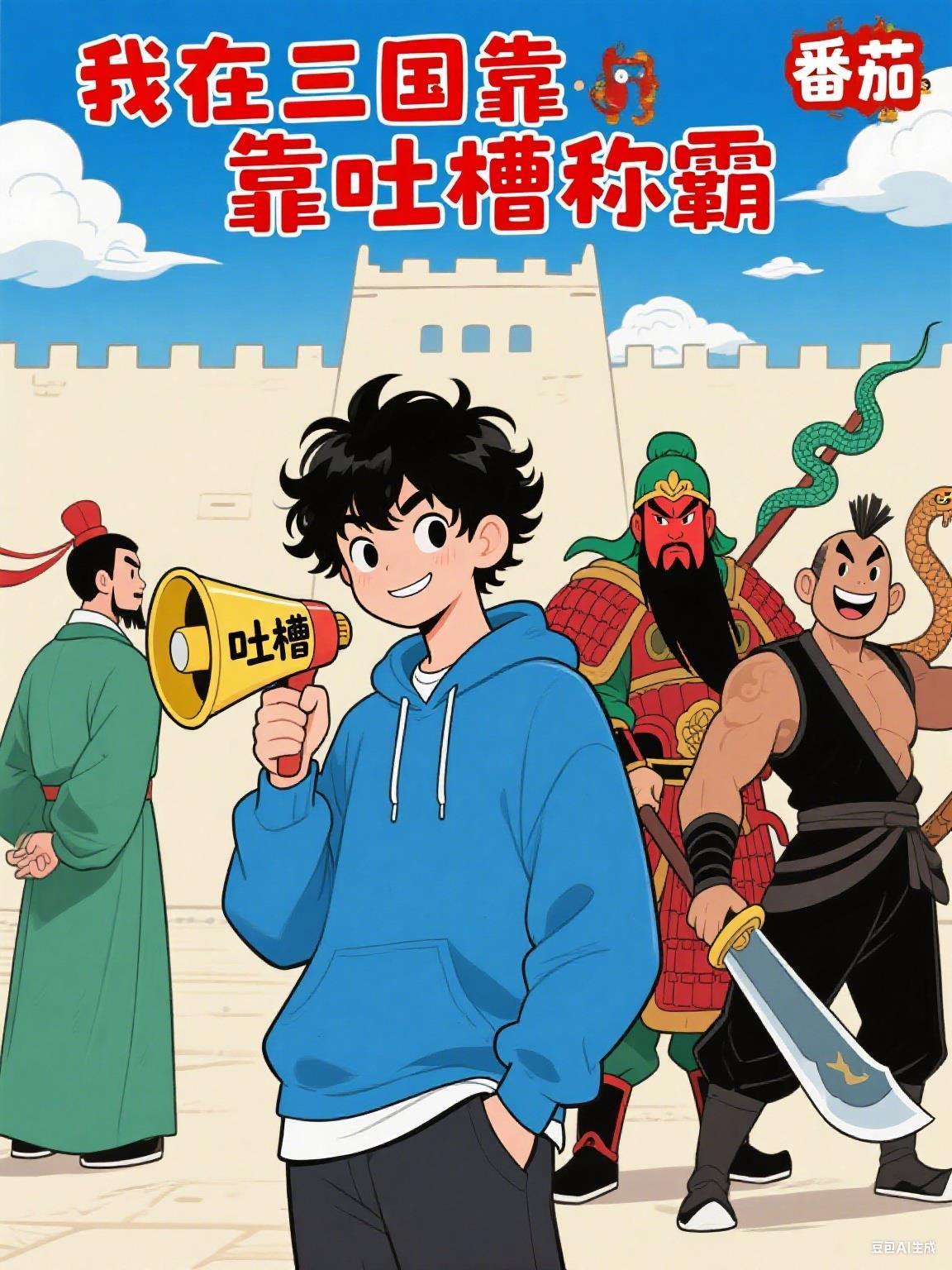 我在三國(guó)靠吐槽稱霸封面