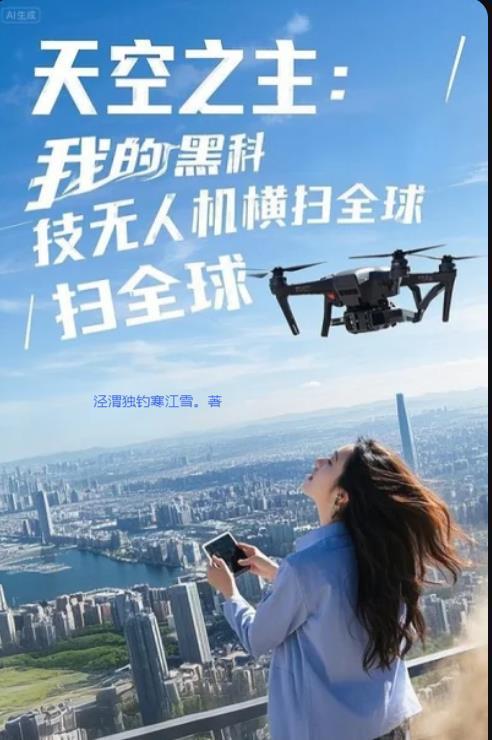 我的黑科技無(wú)人機(jī)橫掃全球封面